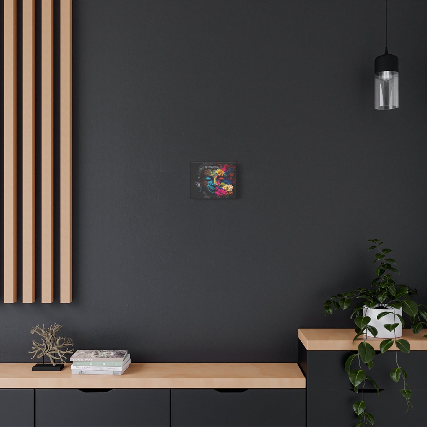 canvas buddha