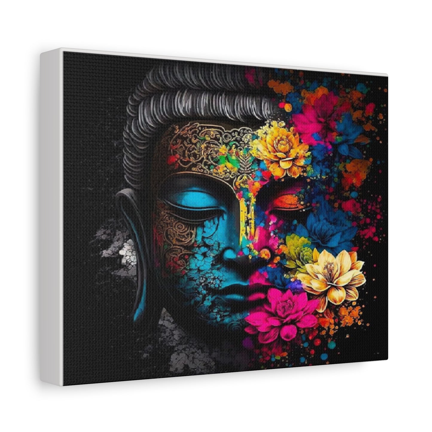 canvas buddha
